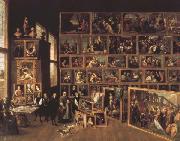 David Teniers Archduke Leopold Wilhelm's Gallery at Brussels (mk45) oil painting reproduction